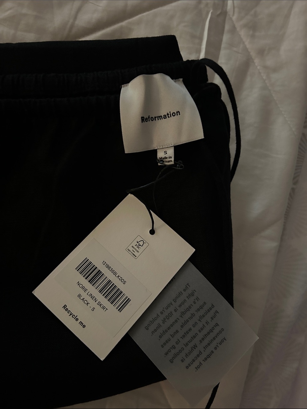 Reformation Linen Skirt - Picture 4 of 5